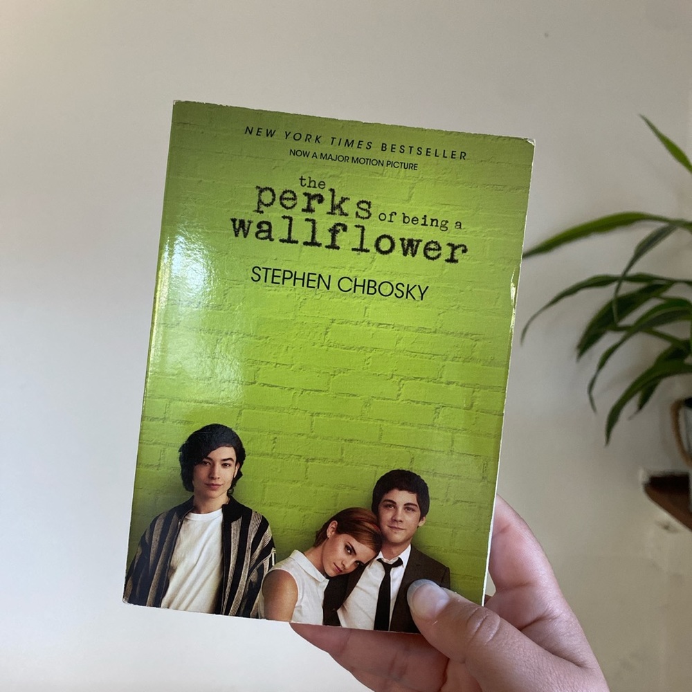 New book. The Perks of Being a Wallflower by Stephen Chbosky.